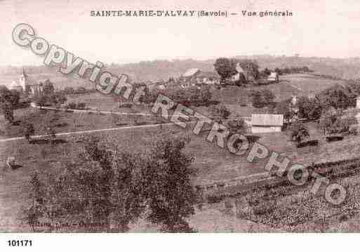 Ville de SAINTEMARIED\'ALVEY Carte postale ancienne