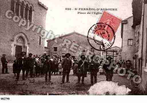 Ville de SAINTFERREOLD\'AUROURE Carte postale ancienne