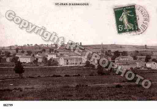 Ville de SAINTJEAND\'AUBRIGOUX Carte postale ancienne