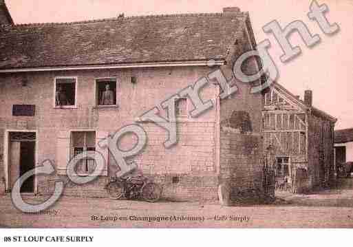 Ville de SAINTLOUPENCHAMPAGNE Carte postale ancienne