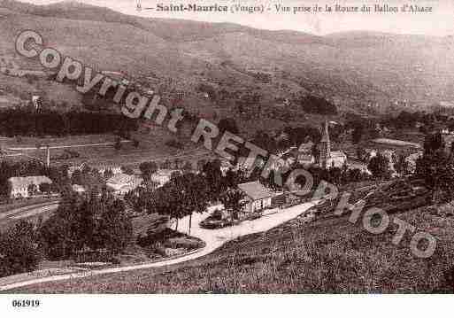 Ville de SAINTMAURICESURMOSELLE Carte postale ancienne