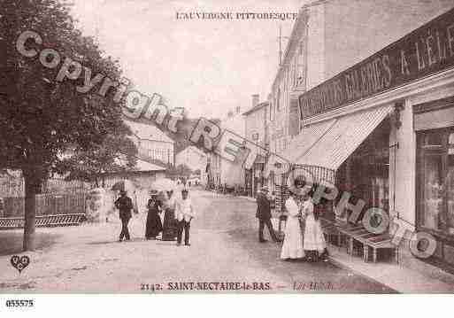 Ville de SAINTNECTAIRE Carte postale ancienne