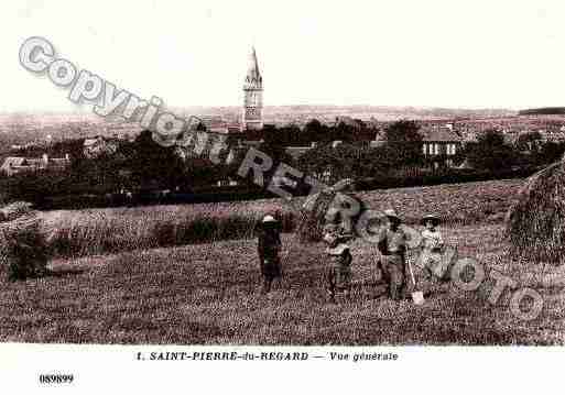 Ville de SAINTPIERREDUREGARD Carte postale ancienne