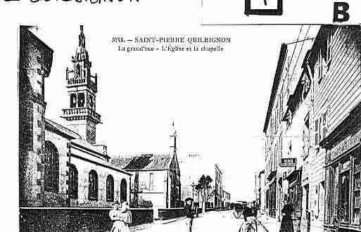 Ville de SAINTPIERREQUILBIGNON Carte postale ancienne