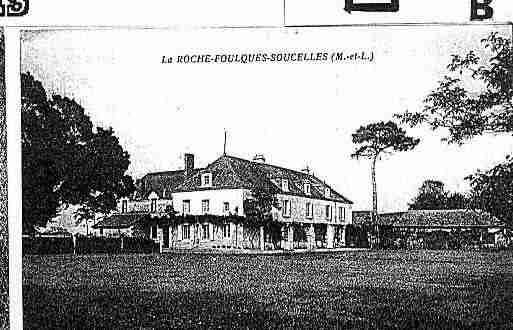 Ville de SOUCELLES Carte postale ancienne