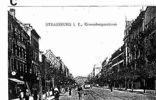 Ville de STRASBOURG Carte postale ancienne