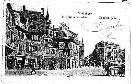 Ville de STRASBOURG Carte postale ancienne