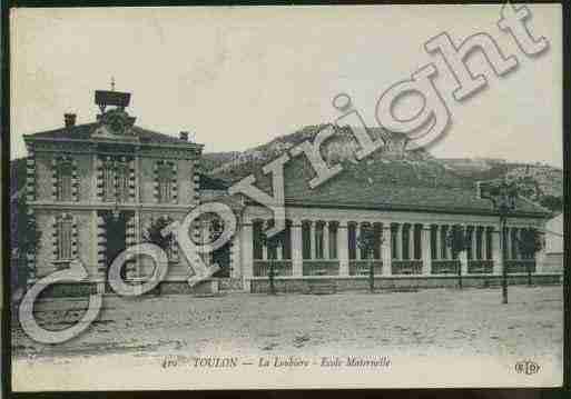 Ville de TOULON Carte postale ancienne