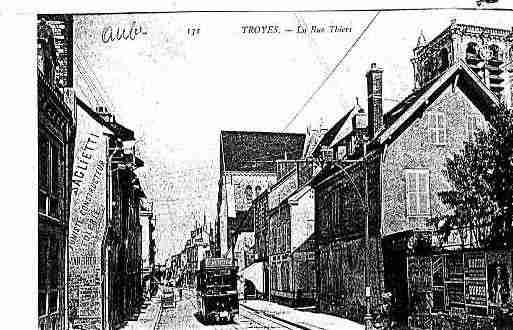 Ville de TROYES Carte postale ancienne