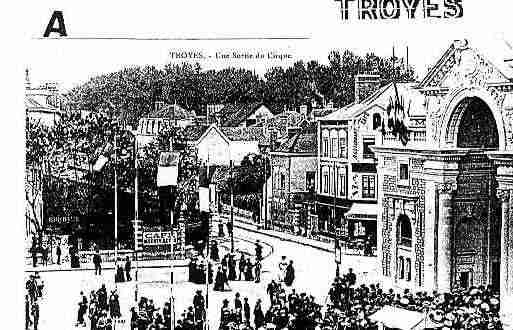 Ville de TROYES Carte postale ancienne