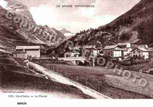 Ville de VALD\'ISERE Carte postale ancienne