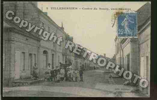 Ville de VILLEBERNIER Carte postale ancienne