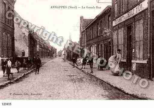Ville de VILLENEUVED\'ASQ Carte postale ancienne