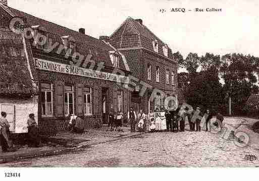 Ville de VILLENEUVED\'ASQ Carte postale ancienne