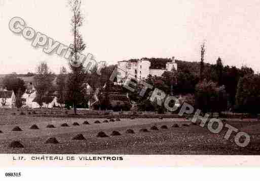 Ville de VILLENTROIS Carte postale ancienne