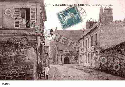 Ville de VILLERSSOUSSAINTLEU Carte postale ancienne