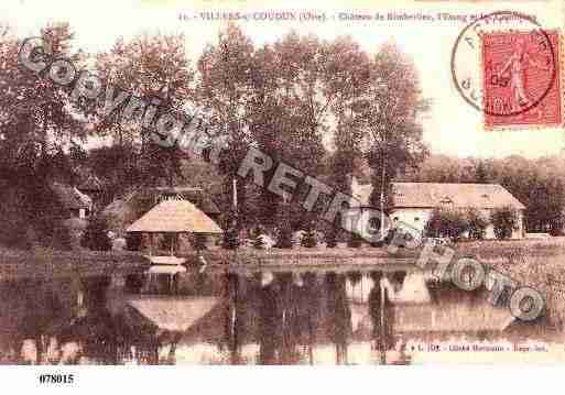 Ville de VILLERSSURCOUDUN Carte postale ancienne