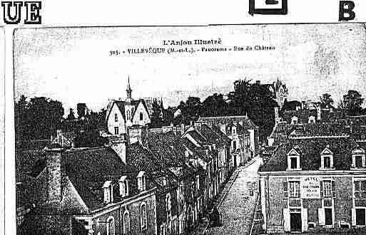 Ville de VILLEVEQUE Carte postale ancienne