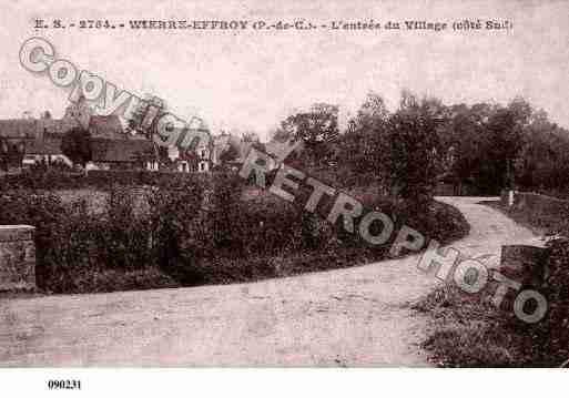 Ville de WIERREEFFROY Carte postale ancienne