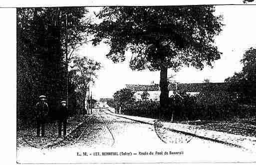 Ville de BONNEUILSURMARNE Carte postale ancienne