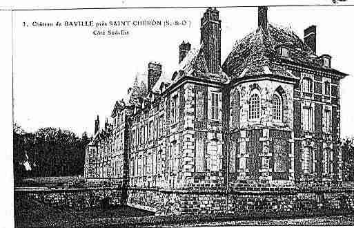 Ville de SAINTCHERON Carte postale ancienne