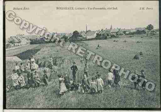 Ville de BOISSEAUX Carte postale ancienne