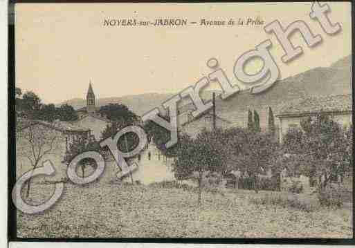 Ville de NOYERSSURJABRON Carte postale ancienne