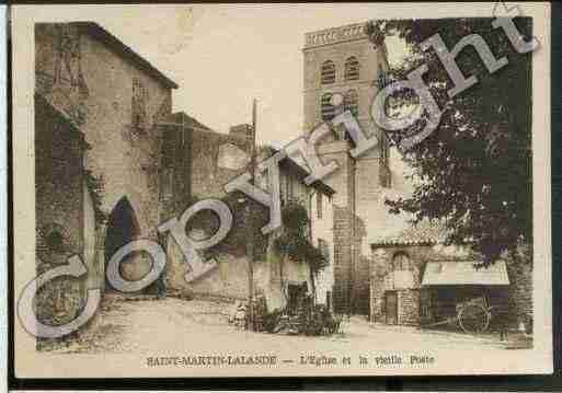 Ville de SAINTMARTINLALANDE Carte postale ancienne