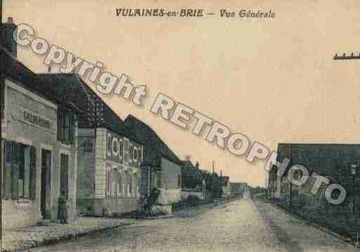 Ville de VULAINESLESPROVINS Carte postale ancienne