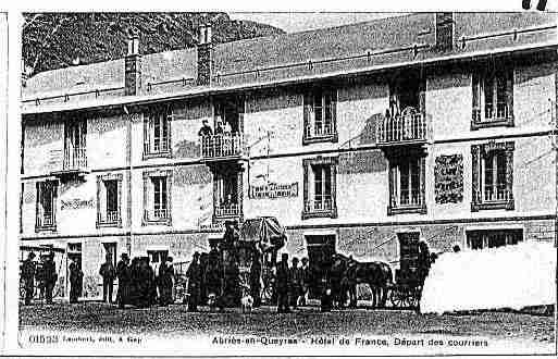 Ville de ABRIES Carte postale ancienne