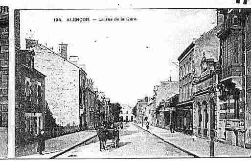 Ville de ALENCON Carte postale ancienne