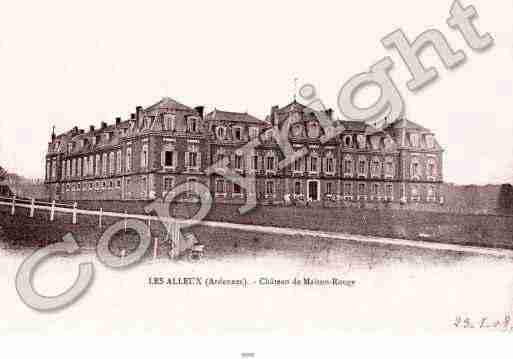 Ville de ALLEUX(LES) Carte postale ancienne