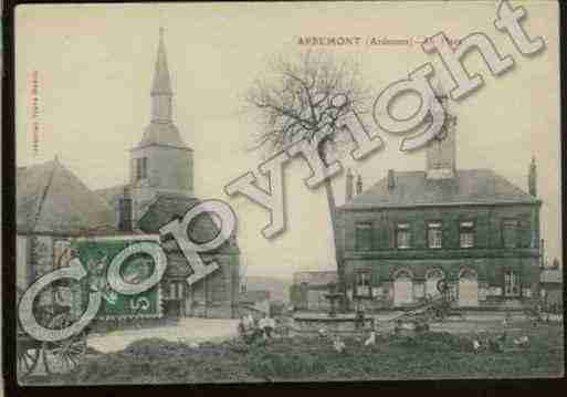 Ville de APREMONT Carte postale ancienne