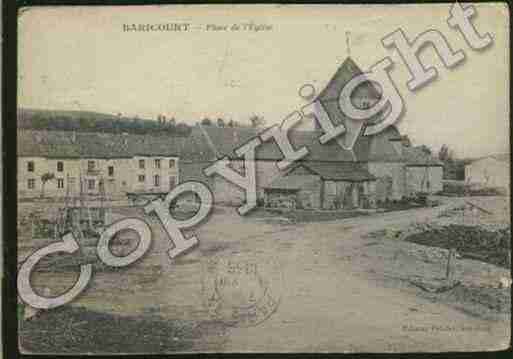 Ville de BARRICOURT Carte postale ancienne