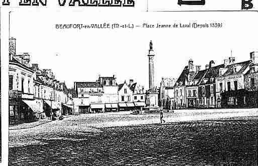 Ville de BEAUFORTENVALLEE Carte postale ancienne