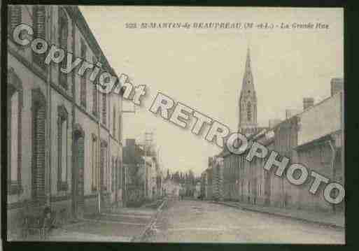 Ville de BEAUPREAU Carte postale ancienne