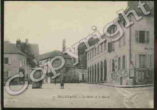 Ville de BELLENAVES Carte postale ancienne