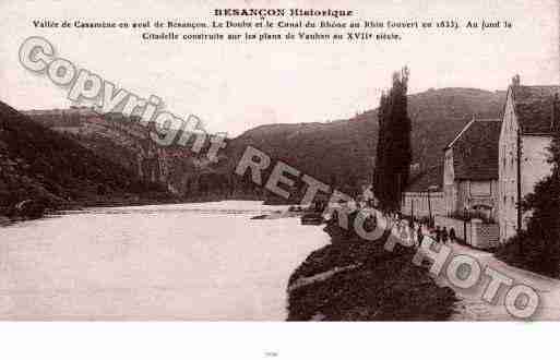 Ville de BESANCON Carte postale ancienne