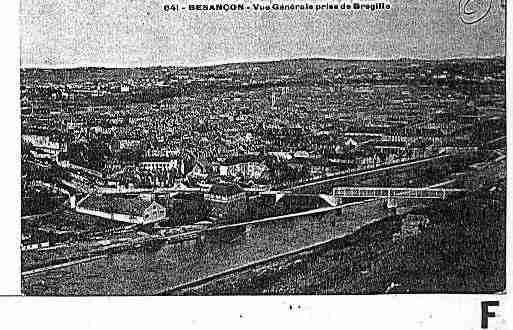 Ville de BESANCON Carte postale ancienne