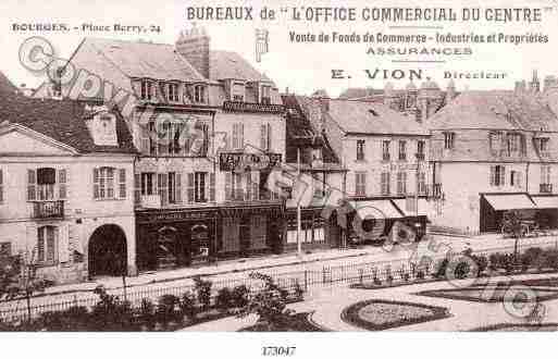 Ville de BOURGES Carte postale ancienne