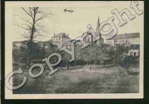 Ville de BRECYBRIERES Carte postale ancienne