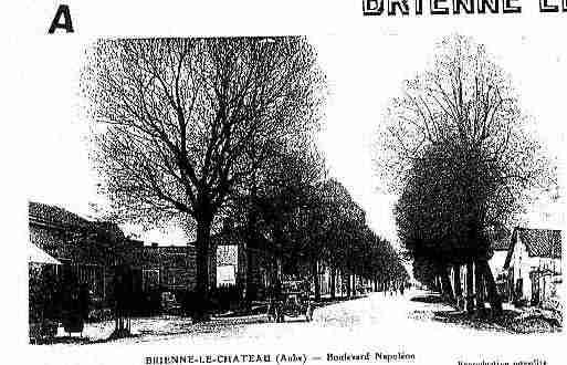 Ville de BRIENNELECHATEAU Carte postale ancienne