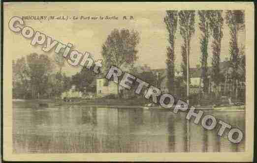 Ville de BRIOLLAY Carte postale ancienne