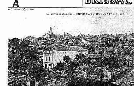 Ville de BRISSACQUINCE Carte postale ancienne