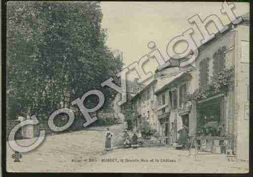 Ville de BUSSET Carte postale ancienne