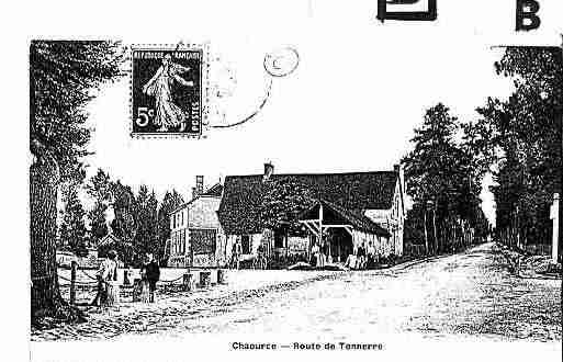 Ville de CHAOURCE Carte postale ancienne