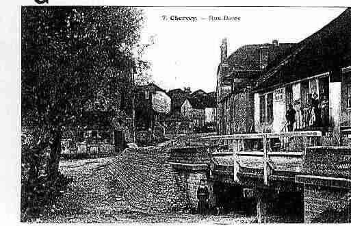 Ville de CHERVEY Carte postale ancienne