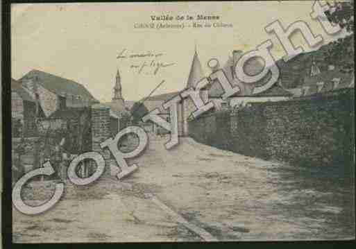 Ville de CHOOZ Carte postale ancienne