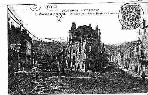 Ville de CLERMONTFERRAND Carte postale ancienne