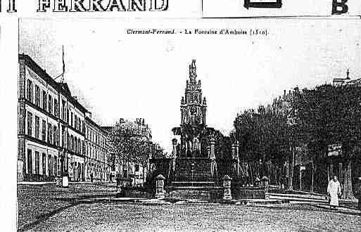 Ville de CLERMONTFERRAND Carte postale ancienne